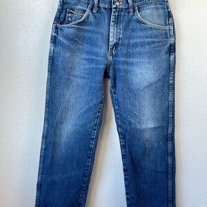 Vintage Rustler Womens Denim Straight Leg Jeans Size 33x30